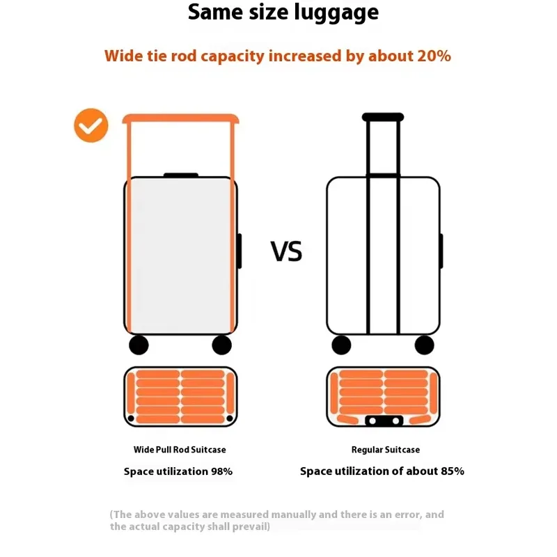 bagage à ouverture frontale, valise à cadre en aluminium pour pc de haute qualité, bagage de voyage à poignée large avec port de chargeur usb pour ordinateur portable