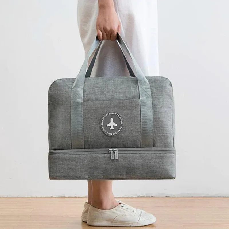 trousse de toilette étanche de grande capacité pour hommes et femmes, trousse de maquillage, trousse cosmétique, trousse de voyage, hoshower