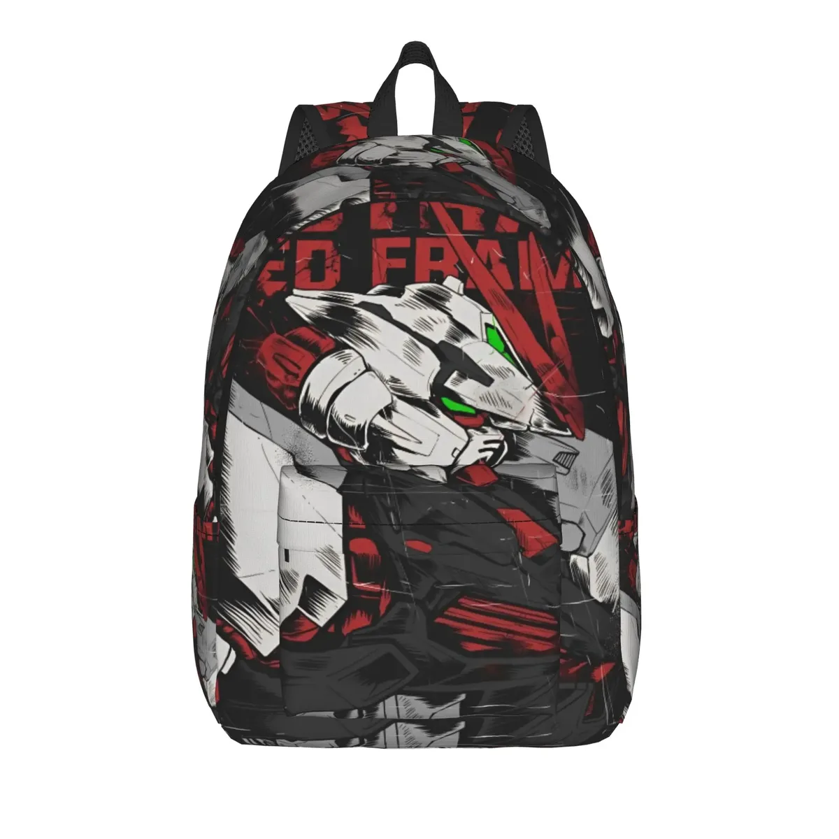 sac à dos gundam, sac à dos streetwear avec robot de dessin animé, sacs d'école unisexes, grands sacs de voyage, sac à dos design
