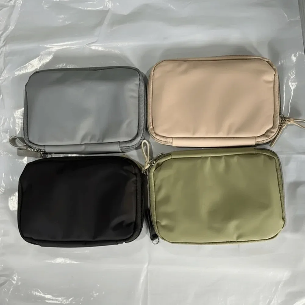 sac de passeport de couleur unie, en nylon, design multifonctionnel, portefeuille de voyage, résistant à l'eau, porte-passeport de style portable