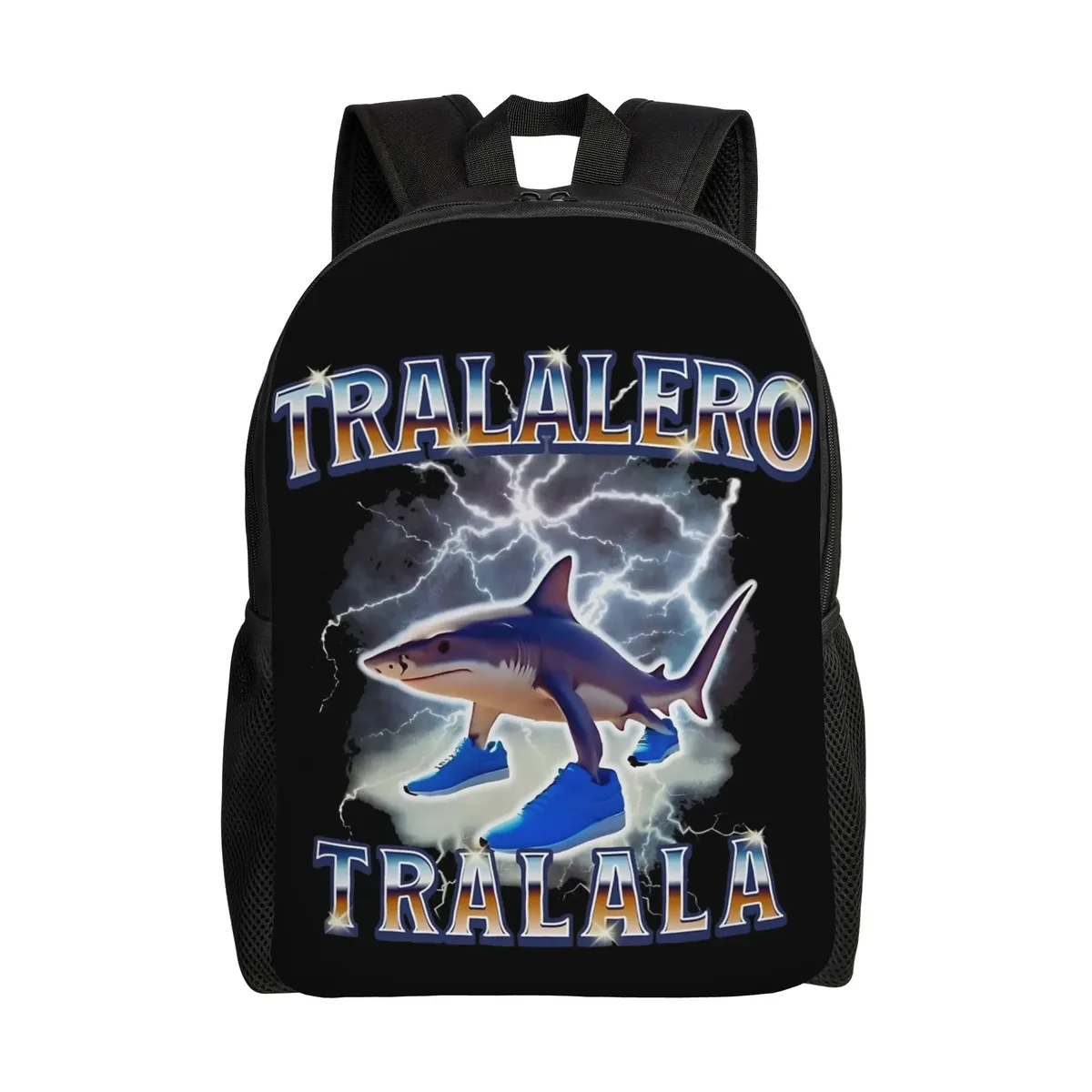 sac à dos tendance et durable pour étudiants et professionnels, motif meme 'strawberry elephant italian brainrot', amusant, pour hommes et femmes, sac à bandoulière pour ordinateur portable