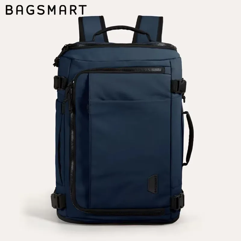 bagsmart – sac à dos pour hommes, pour cabine, valise de grande capacité, sacs à dos de voyage, sac à dos étanche pour ordinateur portable
