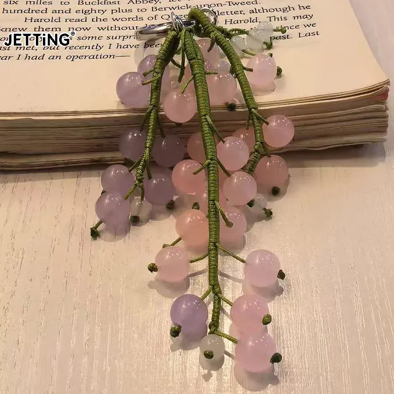 breloque de sac faite à la main avec perles de résine brillantes, design mignon et adorable, idéale pour la décoration de sacs à dos et de sacs à main, cadeau pour filles