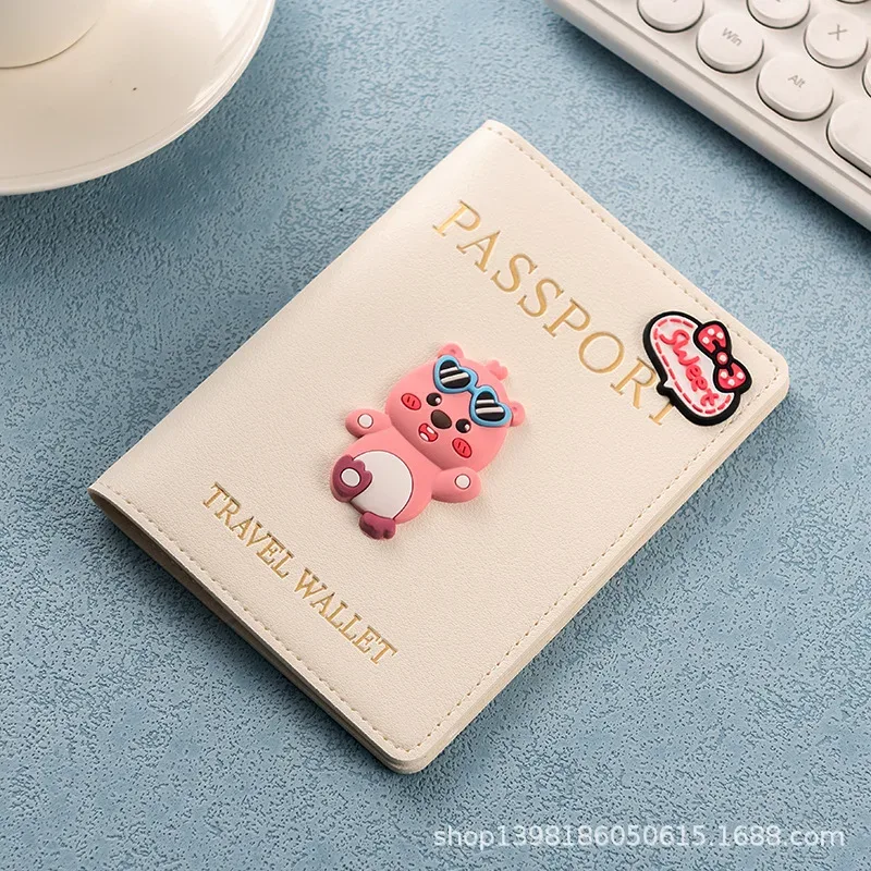 couverture de passeport sur le thème d'anime, porte-documents de voyage tendance pour sac essentiel quotidien, couvertures de passeport