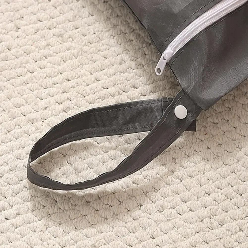 sac à linge oxford imperméable pour voyage, pochette de rangement portable pour vêtements sales, sac organisateur lavable avec poignée et fermeture éclair