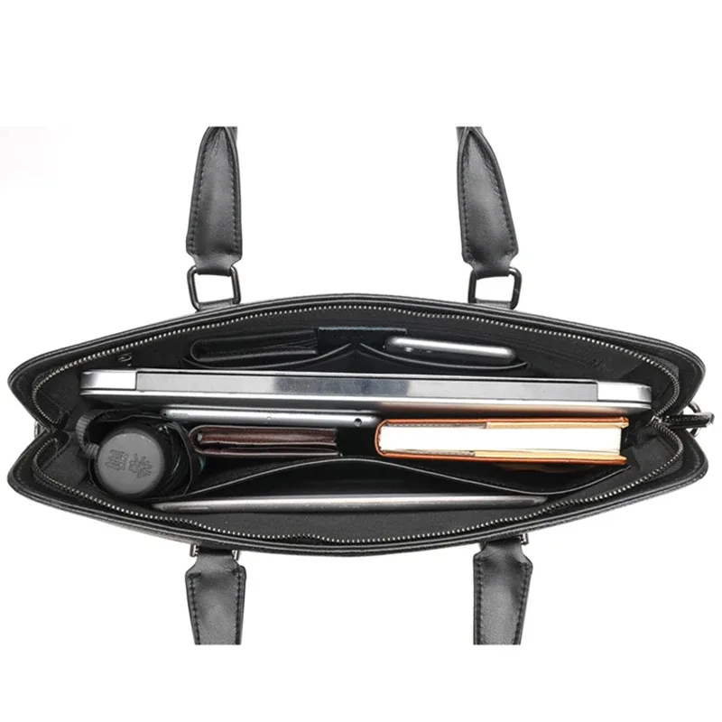 sac à bandoulière 2026 en cuir véritable pour homme, style horizontal, sac à dos pour homme, sacoche d'affaires en cuir pour documents