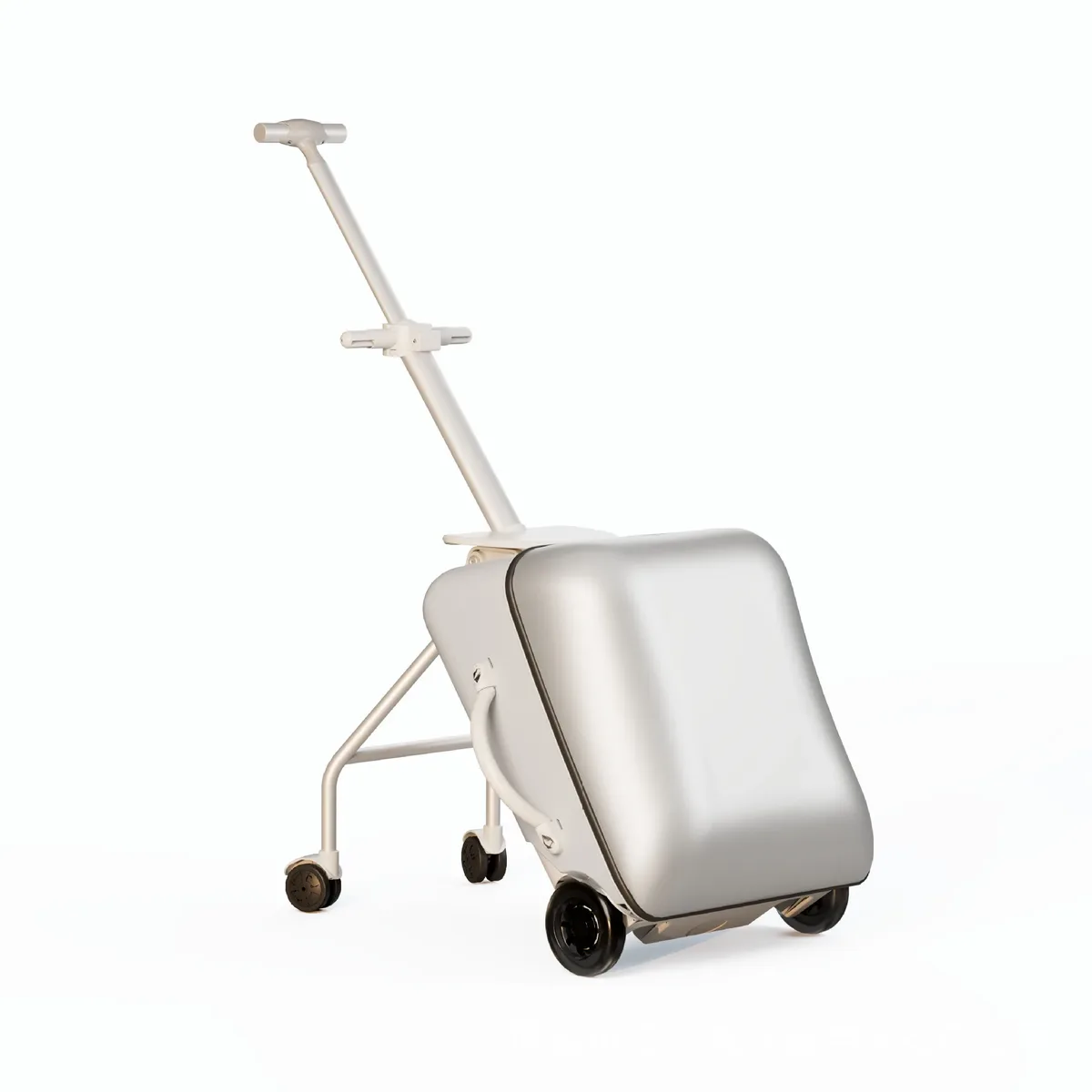 nouvelle valise 2-en-1 pour enfants 2026 : chariot détachable et bagage à roulettes, valise de voyage 20 pouces