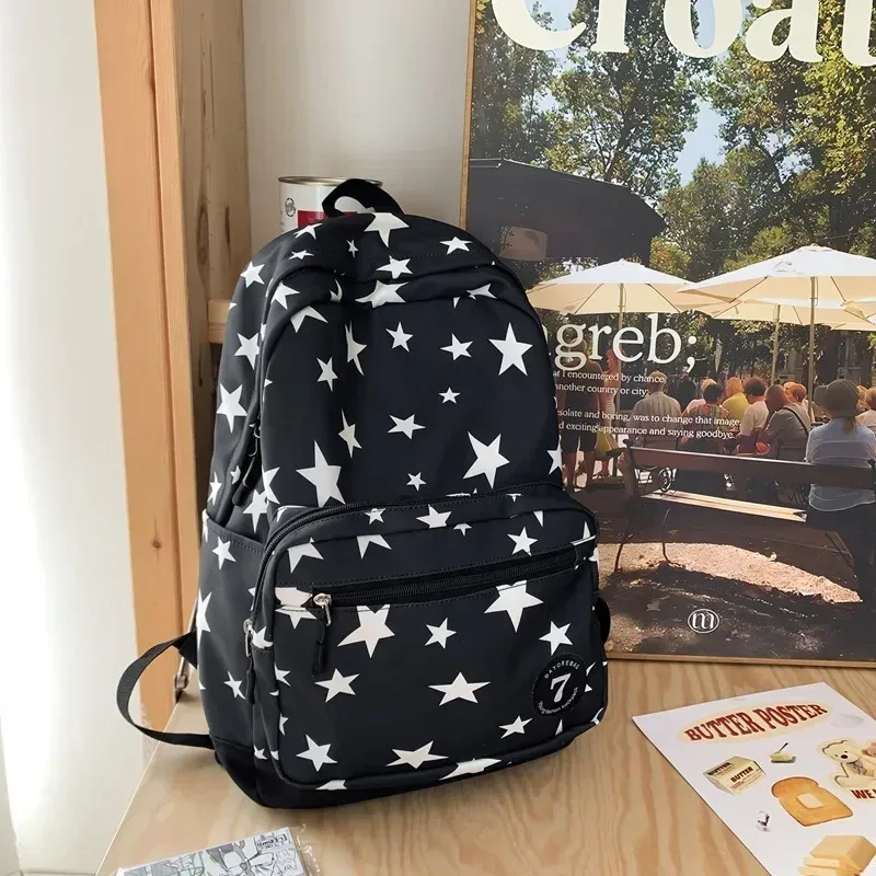 sac à dos étoile pour femmes et hommes, sac à dos pour ordinateur portable 17 pouces, sac d'université, sac à dos de voyage mignon, sac à livres décontracté pour étudiants, retour à l'école