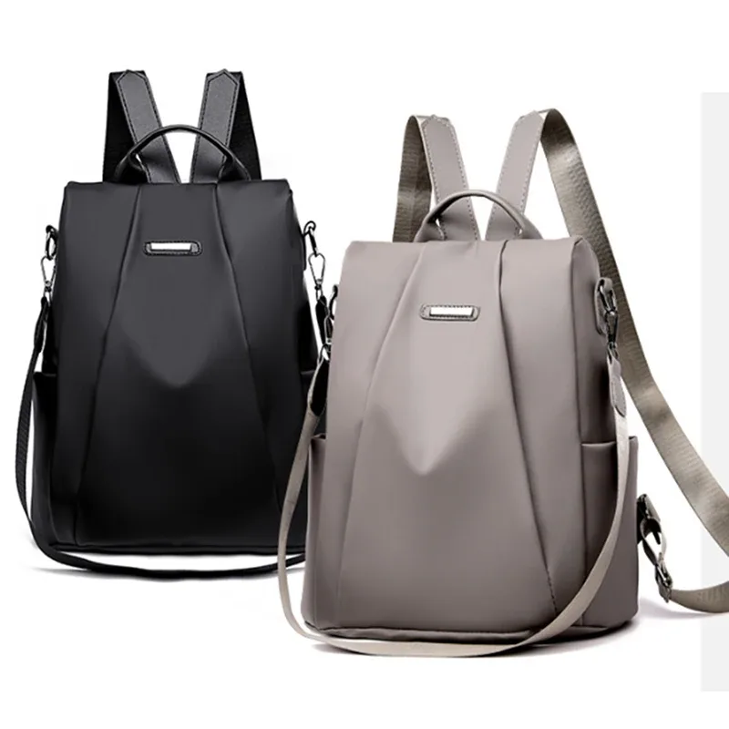 oxford – sac à dos étanche pour femmes, sac d'école antivol, de luxe de styliste, grande capacité, sac à main de voyage à bandoulière