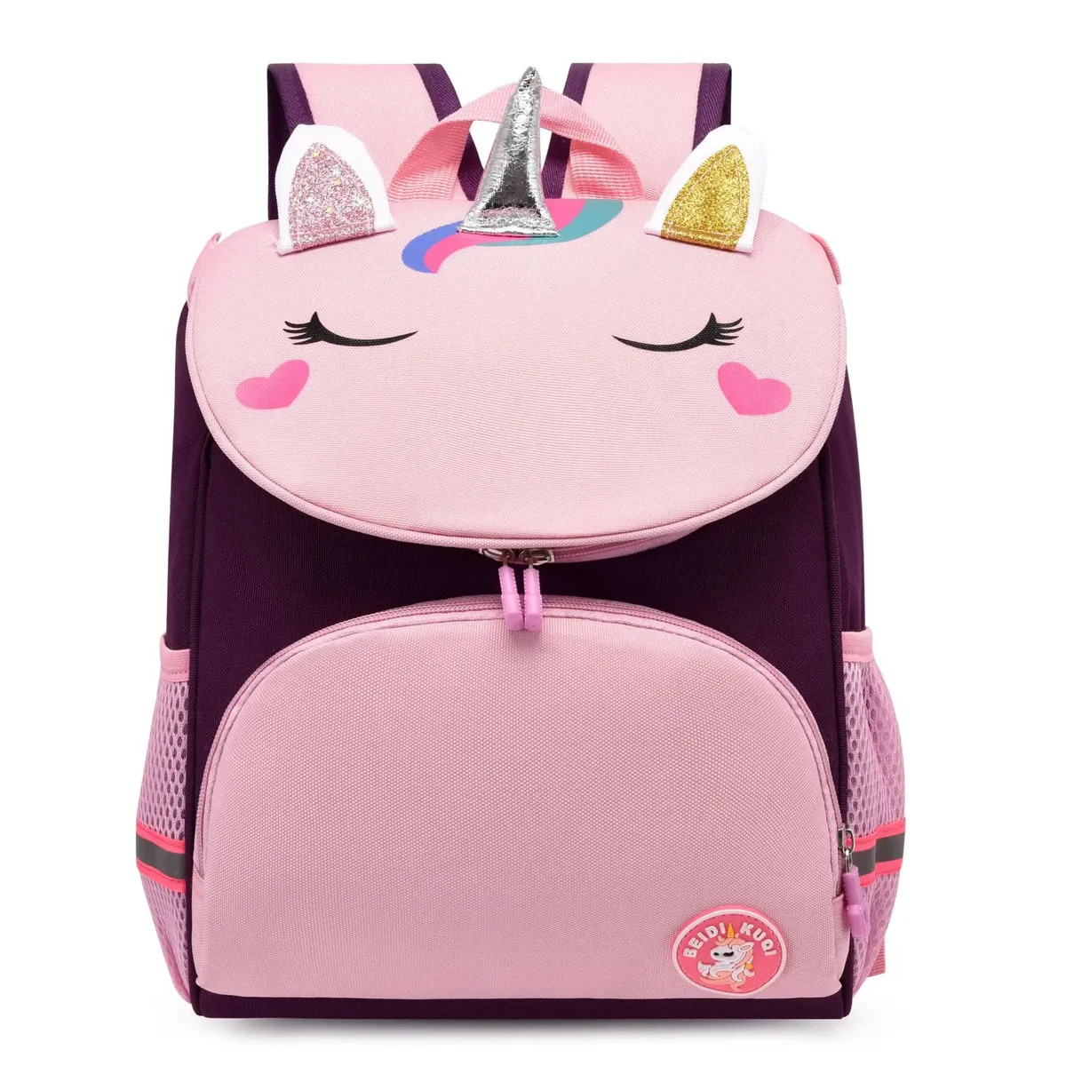 sac à dos de maternelle, adorable licorne, sac d'école personnalisé avec nom, sac d'école léger pour filles, cadeaux de voyage quotidiens pour la maternelle