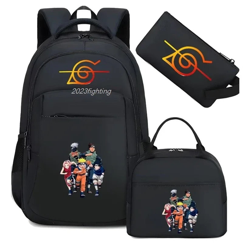sac à dos camouflage uzumaki naruto uchiha sasuke pour hommes, sacs à dos de randonnée réfléchissants, sacs de voyage en plein air, sac d'école pour adolescents, sac pour ordinateur portable