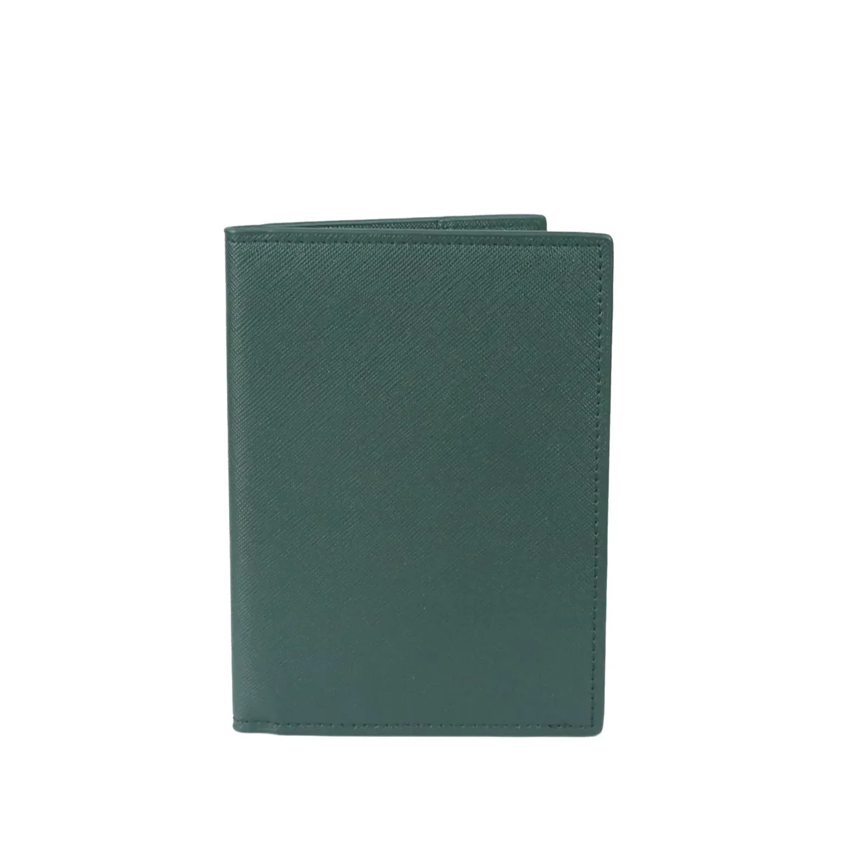 saffiano-couverture de passeport en cuir pu avec nom personnalisé, étiquettes à bagages, porte-passeport, étiquette de valise de voyage, accessoires d'embarquement