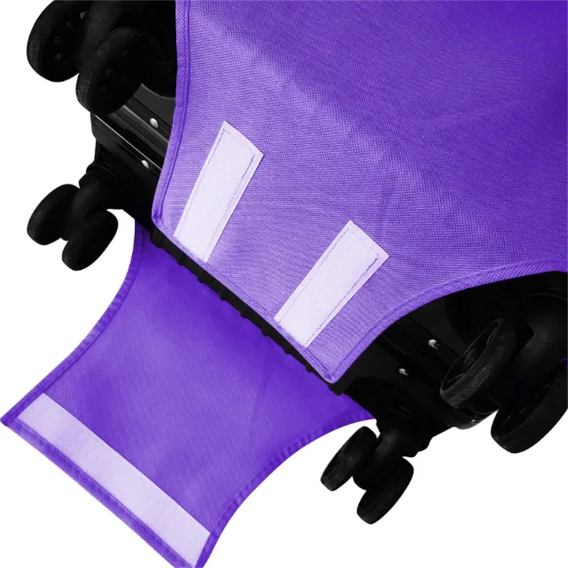 housse de protection colorée pour bagages, non tissée, anti-poussière, valise à roulettes, résistante à l'usure, pour 20/24/26/28/30 pouces, nouvelle collection