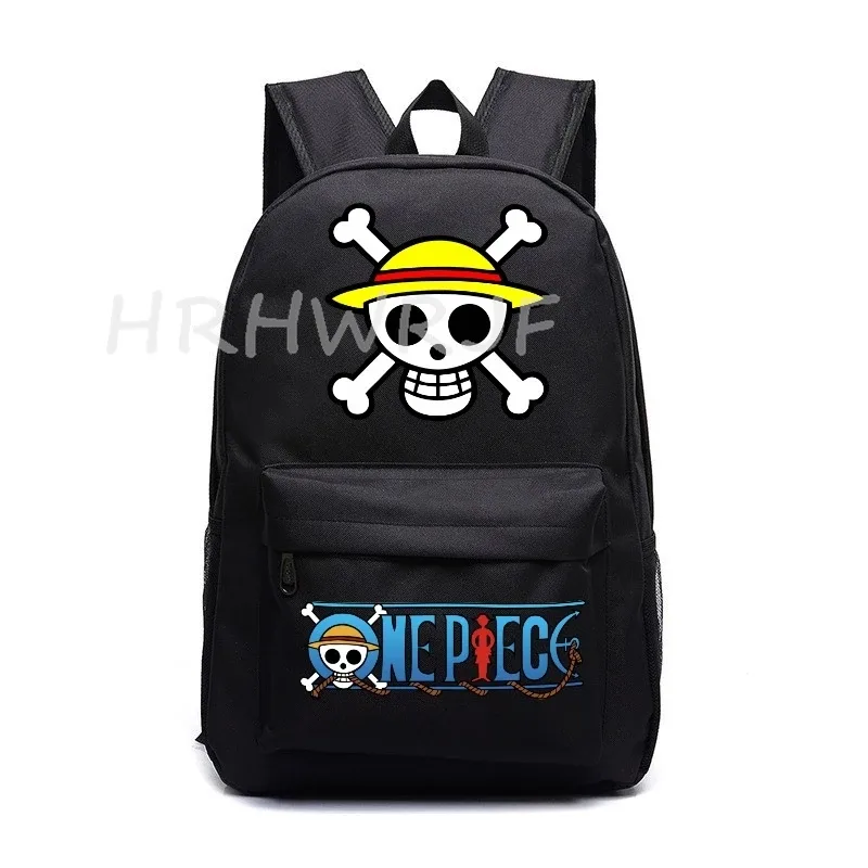 sac à dos one piece monkey d luffy pour adolescents, sac à dos en nylon pour filles, sac à dos mignon pour femmes, sac à dos pour ordinateur portable, sac de voyage, sac à dos de grande capacité, unisexe
