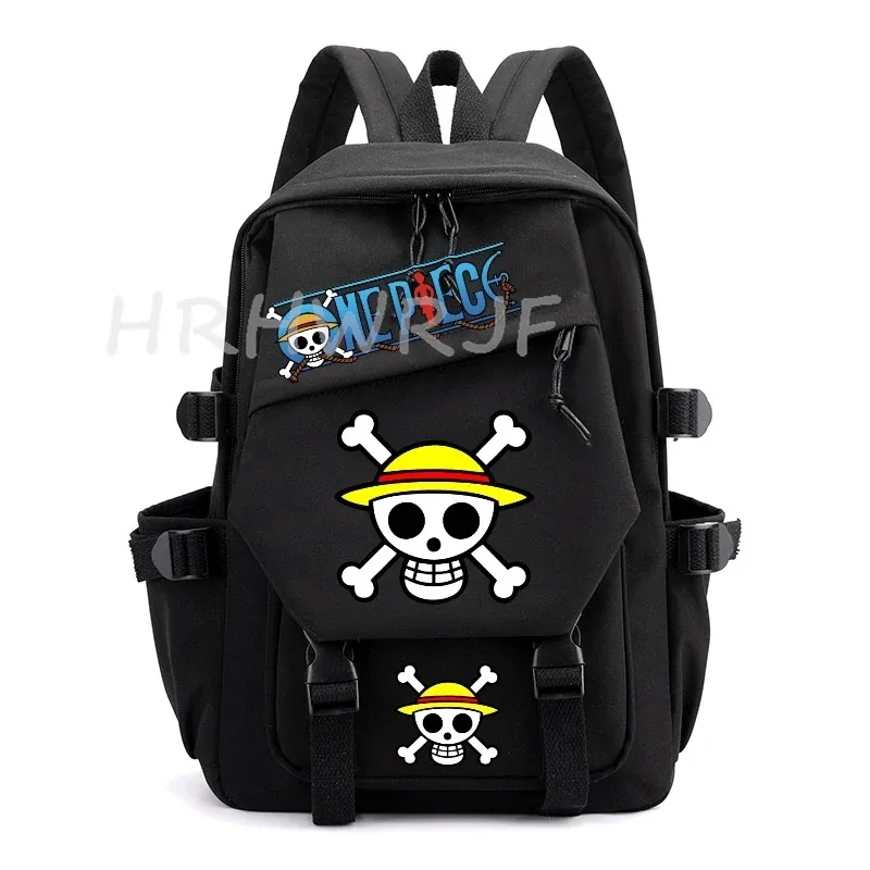 sac à dos one piece anime monkey d luffy, sacs d'école pour filles, sac à dos pour ordinateur portable, pour l'école primaire, usage quotidien