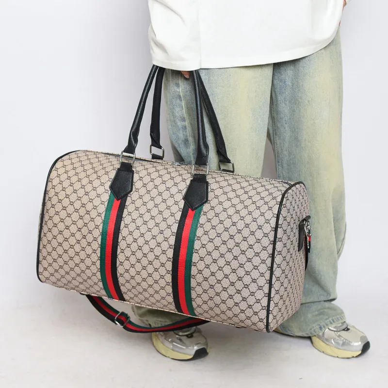 sac de voyage unisexe tendance, sac de sport imperméable de haute qualité, grande capacité, sac de cabine professionnel, sacs à main de luxe de créateur