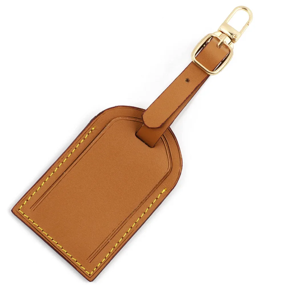 étiquette de bagage vintage en cuir véritable, étiquette de valise, étiquette d'embarquement de bagages, porte-adresse d'identification personnalisé, étiquette de voyage