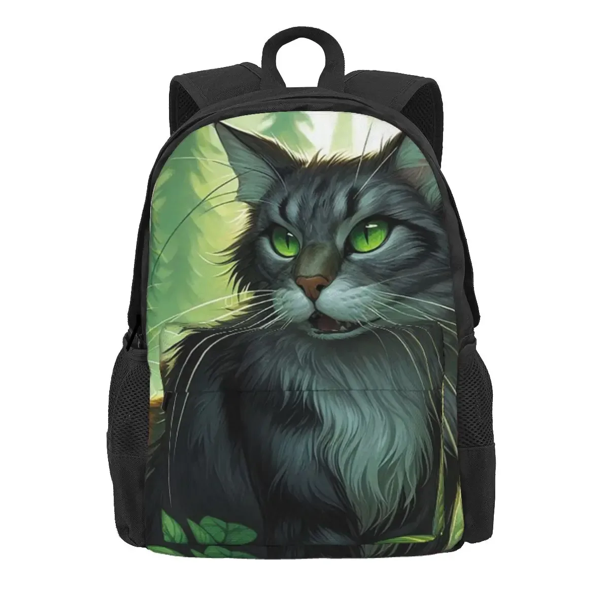 sac à dos warrior cats pour garçons et filles, sac d'école pour enfants, sacs à bandoulière pour ordinateur portable pour hommes et femmes