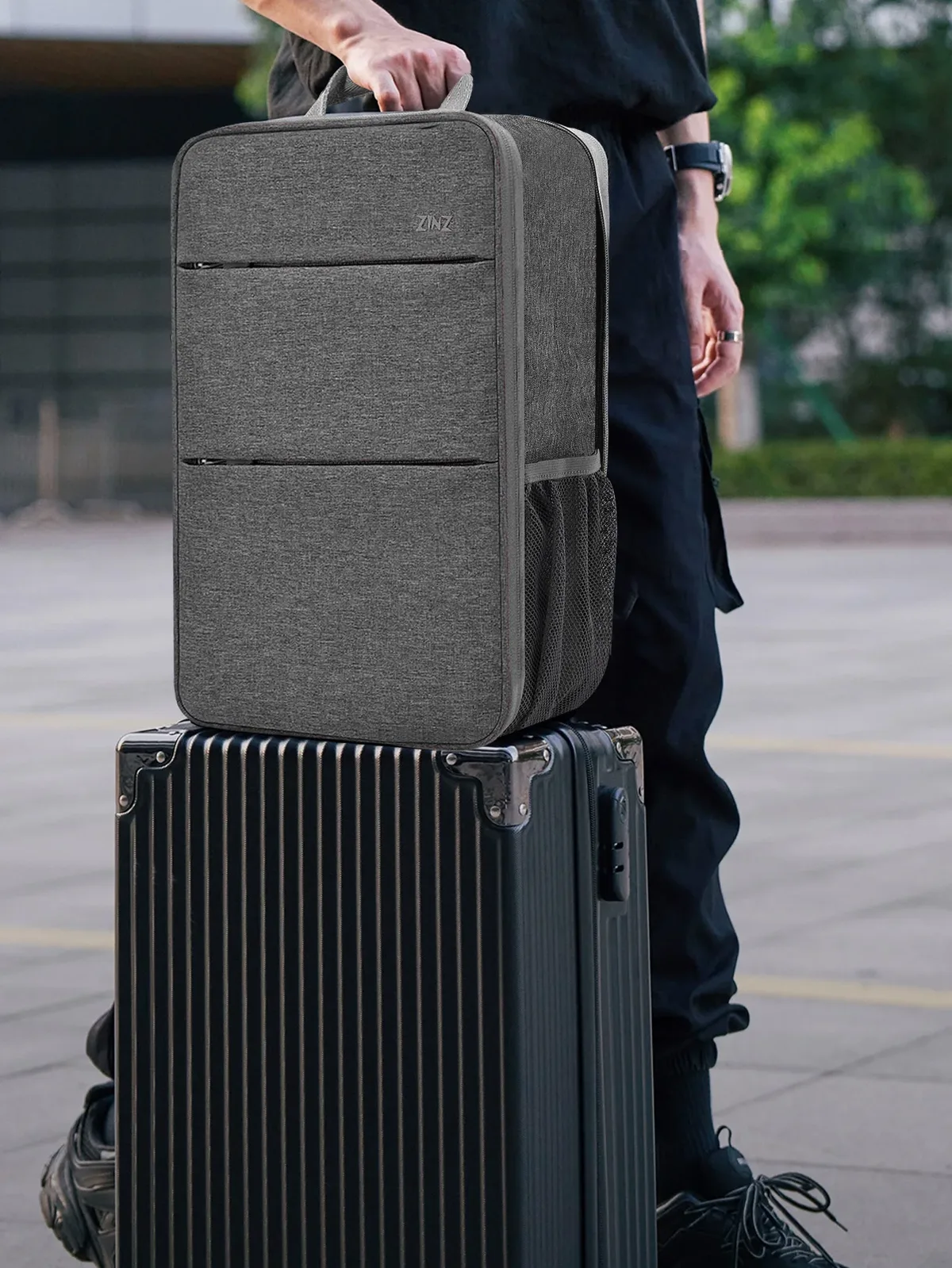 sac à dos mince extensible pour ordinateur portable 15 15,6 16 pouces, sac pour ordinateur portable résistant aux déversements pour la plupart des macbooks de 14 à 16 pouces ou d'autres ordinateurs
