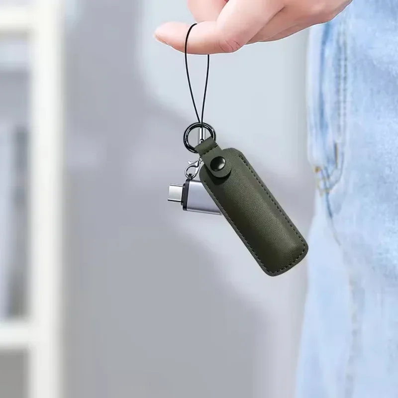étui en cuir pour clé usb, porte-clés, sac de rangement pour clé usb, housse de protection pour clé usb, étui pour clé mémoire