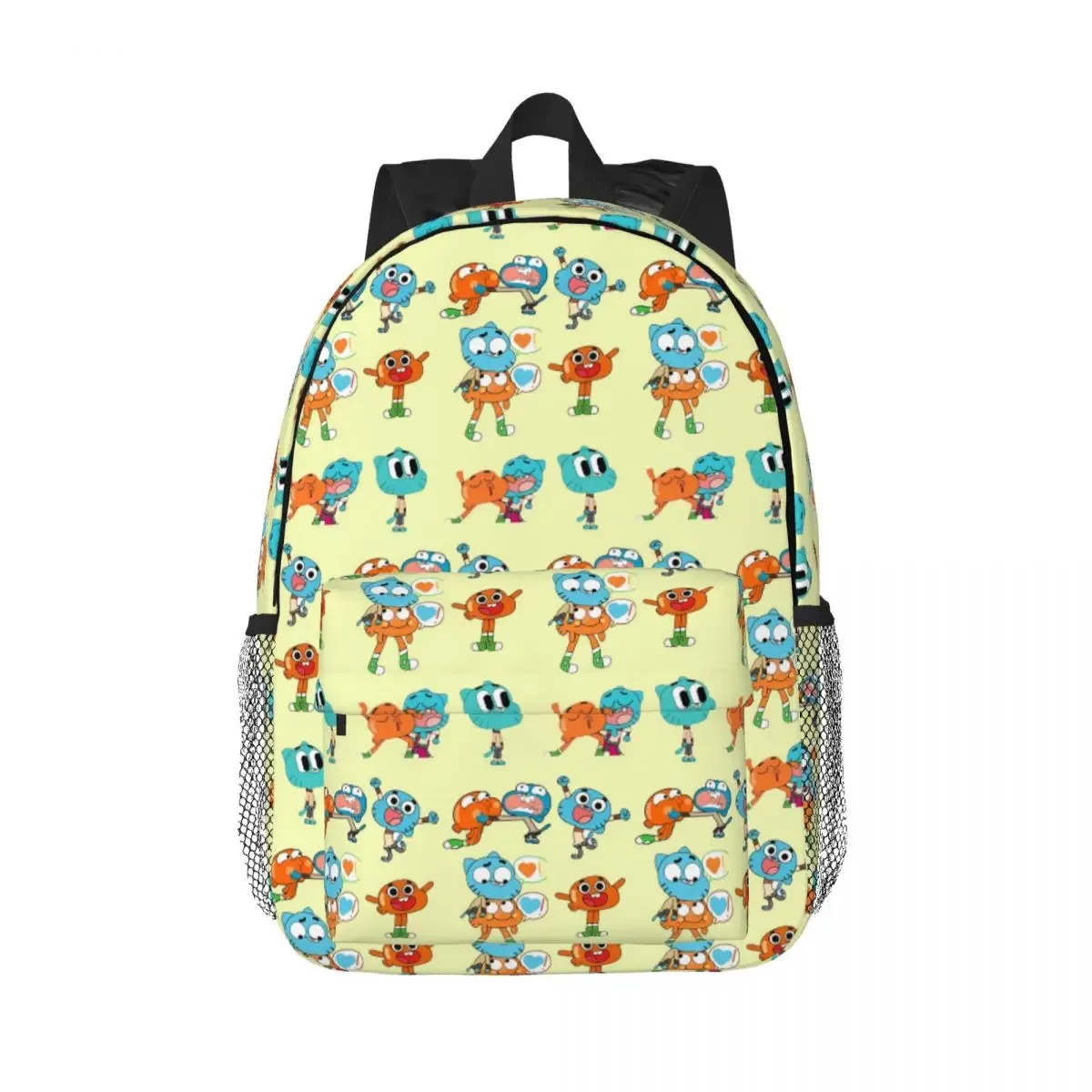 sac à dos the amazing world of gumball, sac à livres pour étudiants, sac d'école pour garçons et filles, sacs à bandoulière pour ordinateur