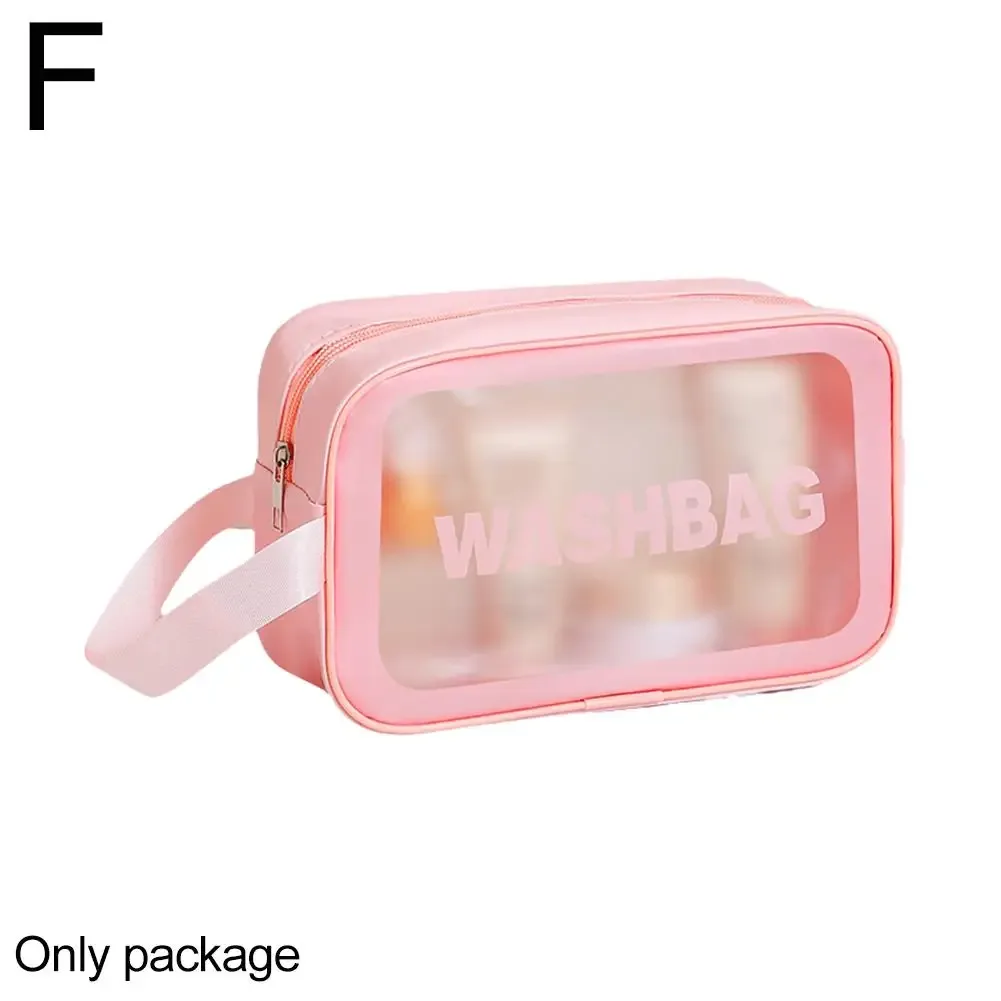 trousse de toilette de voyage portable femme, pochette de rangement maquillage transparente et imperméable, grande capacité, organisateur cosmétique, étui beauté femme