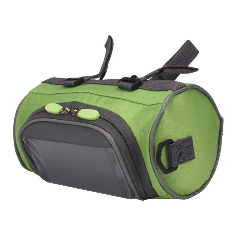 sacs de vélo de montagne personnalisés, sacoches de vélo à écran tactile, étui de téléphone de cyclisme, tube avant de vélo de route, sac d'intervalles de guidon