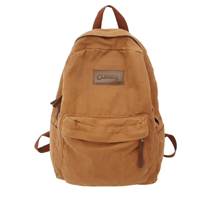 nouveau cool fille garçon toile vert ordinateur portable étudiant sac à la mode femmes hommes collège sac femme sac à dos mâle dame voyage sac à dos mode