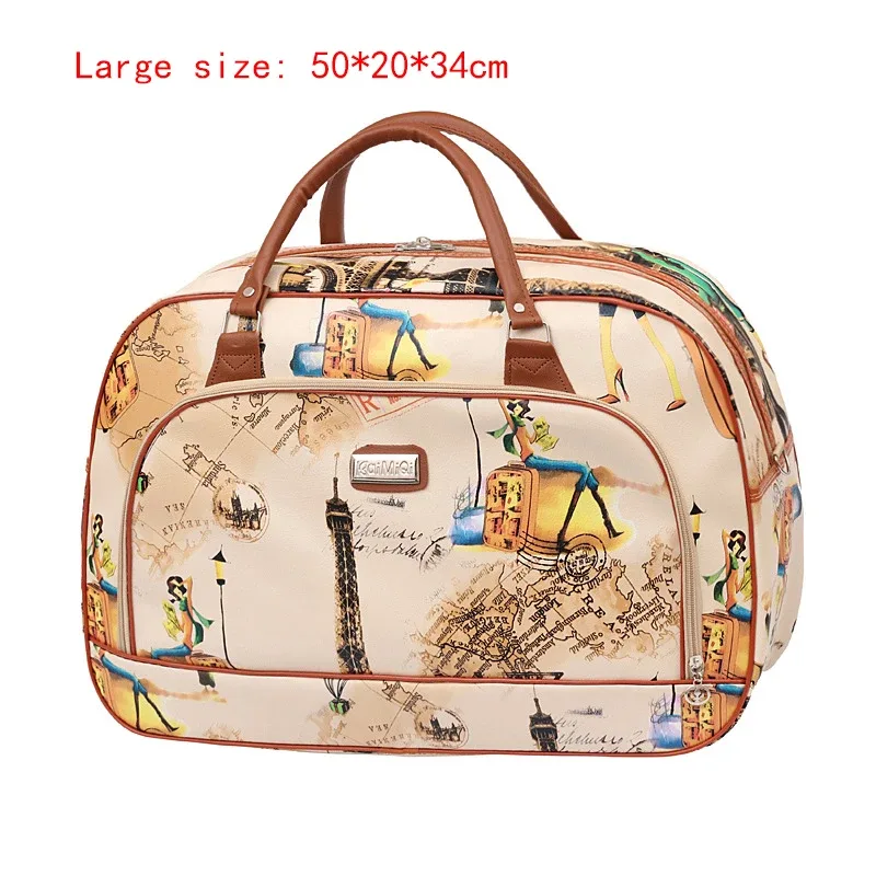 sacs de voyage college de dessins animés pour femmes et hommes, grand sac à main de voyage, sac de sport multifonctionnel, sac de voyage initié, week-end, mode 2022