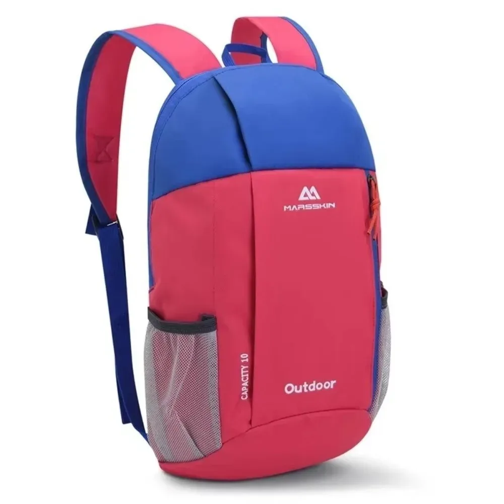 sac à dos d'escalade portable 10l, imperméable, avec fermeture éclair, sac de voyage en polyester, sac à dos décontracté pour étudiants, sports de plein air