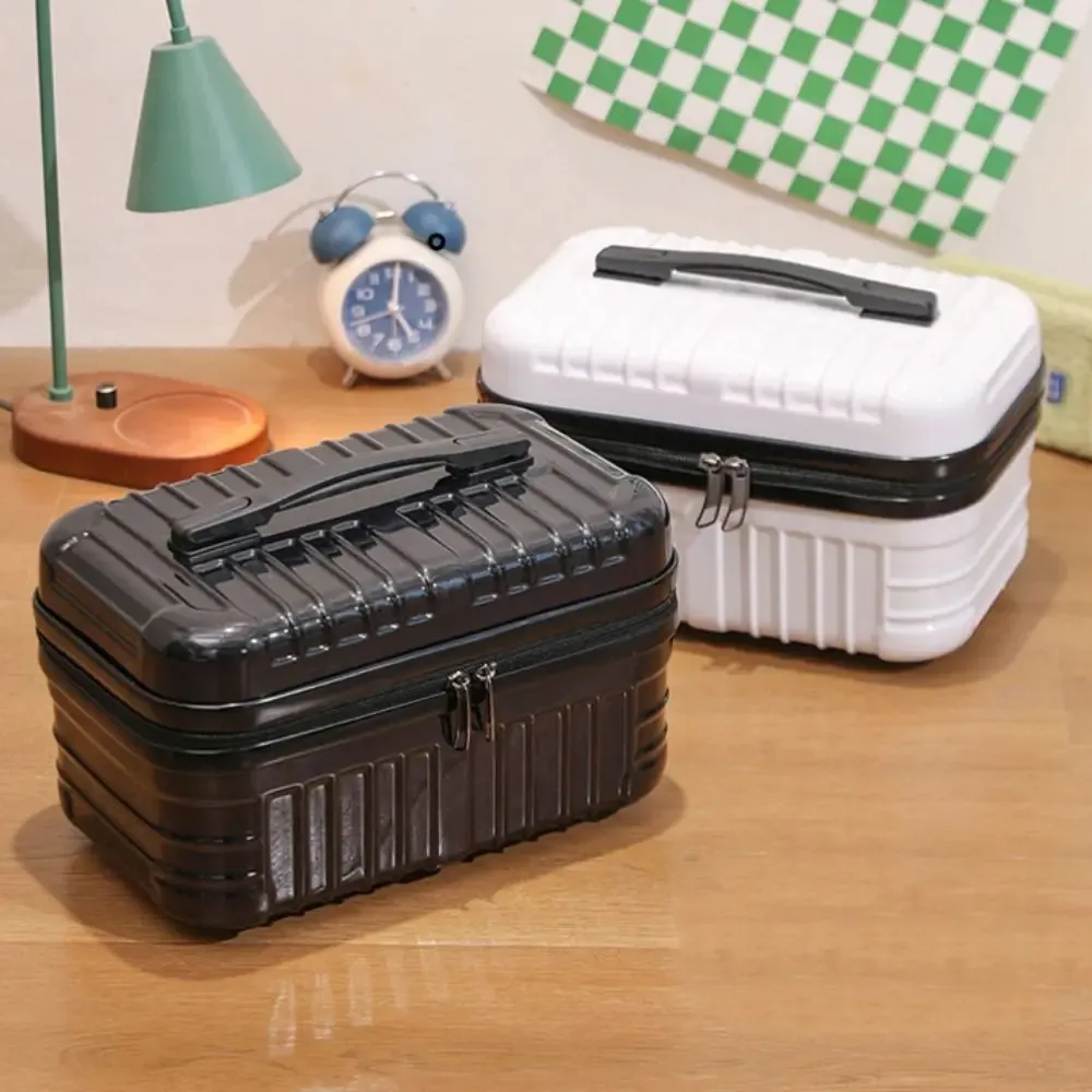 Petit étui à cosmétiques de 17 pouces, sac de rangement de toilette Portable de grande capacité, sac de maquillage étanche à la mode, pochette de rangement
