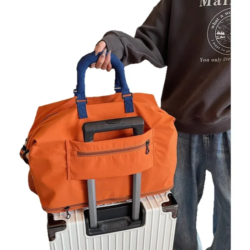 nouveau sac de sport grande capacité avec séparation humide/sec, sac de voyage léger pour hommes et femmes, sac de rangement pour courts séjours