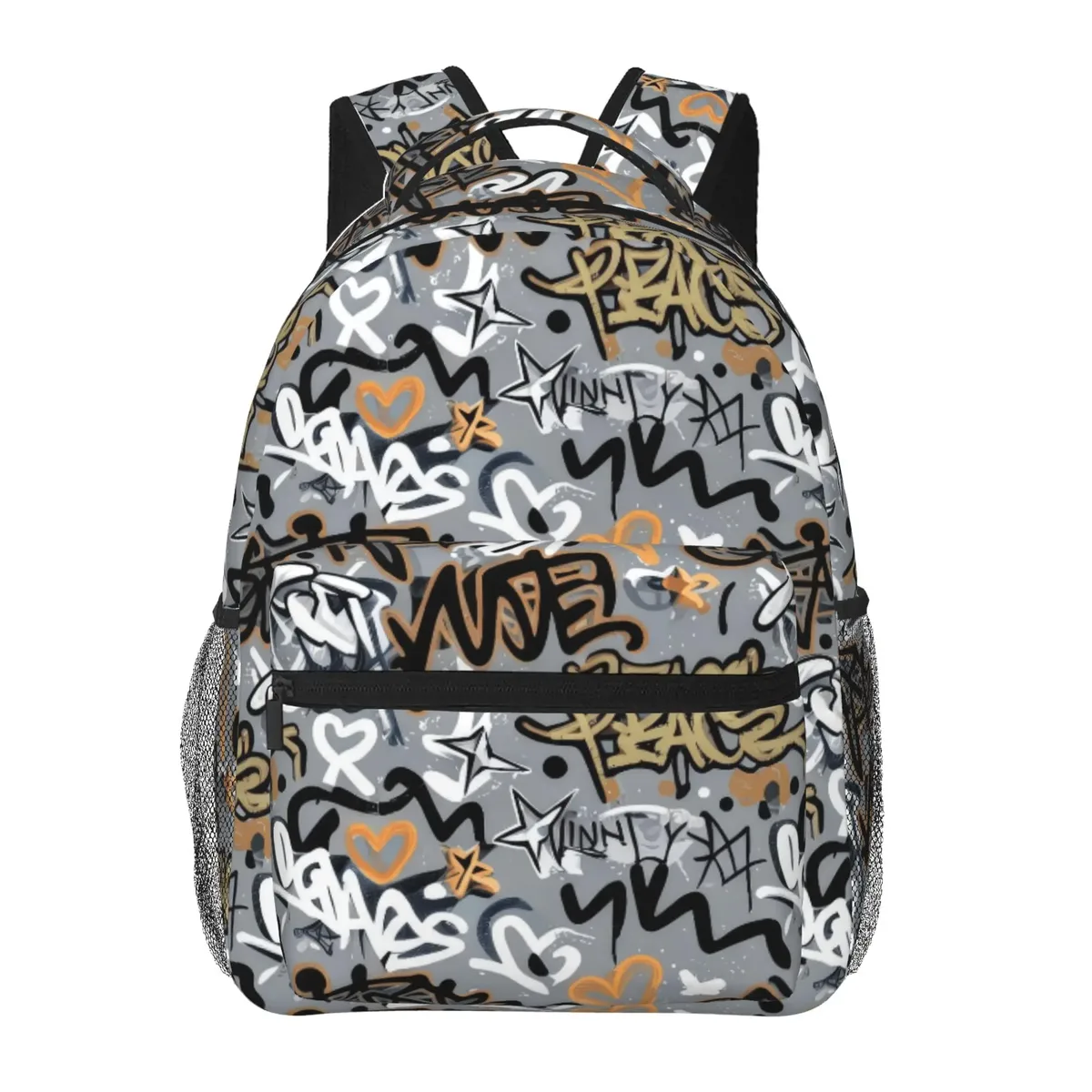 sacs à dos graffiti amusants, sacs à dos pour ordinateur portable, sacs à dos pour ordinateur, sacs à dos de randonnée, sacs à dos de voyage pour femmes et hommes