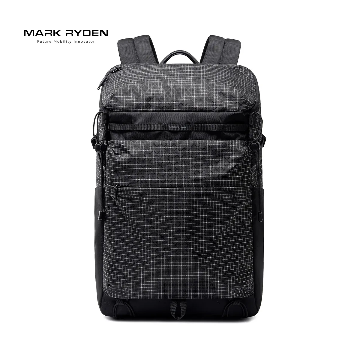 sac à dos oxford pour homme mark ryden, résistant à l'eau, multi-poches, pour ordinateur portable 17,3 pouces, idéal pour les voyages en plein air