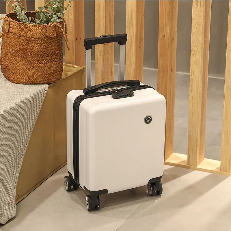 valise d'embarquement pour jeune homme et femme, petite boîte légère, multi-taille, nouvelle version à la mode, 14/16 pouces