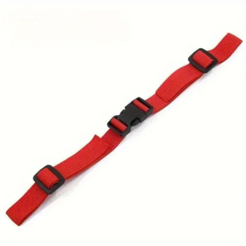 sangle de sac à dos en nylon réglable et durable – ajustement confortable pour le camping, la randonnée et les voyages – accessoire de soutien d'épaule antidérapant