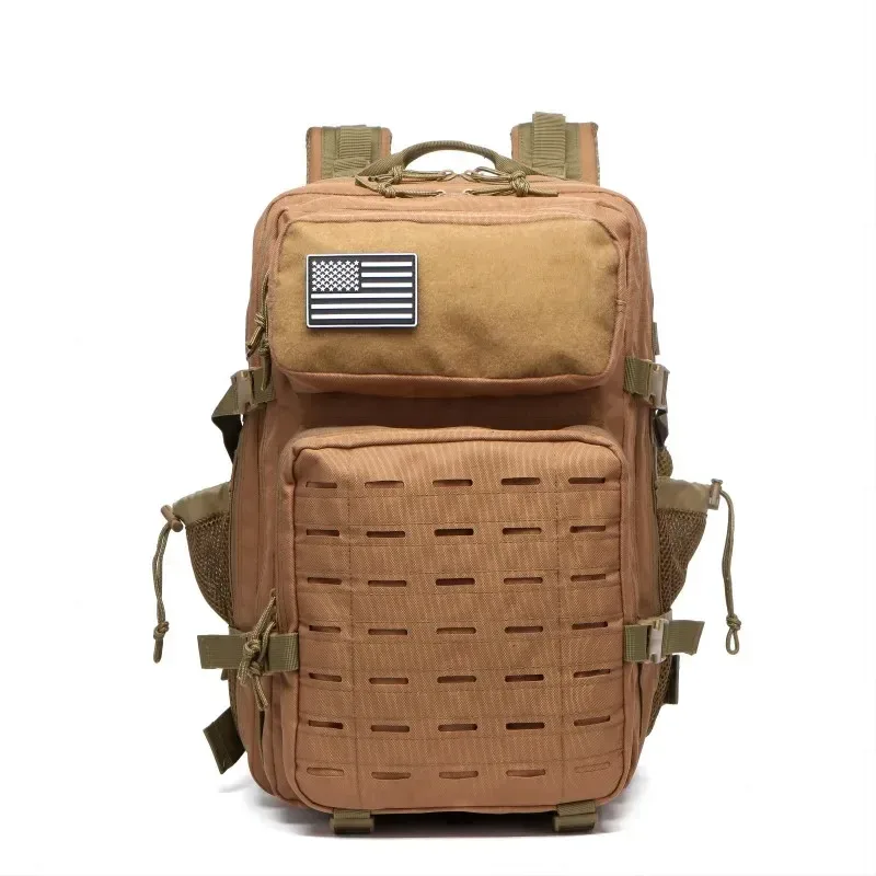 25l/50l sac à dos tactique sac chasse molle sac à dos gym pour hommes edc randonnée en plein air sac à dos sorcière 2 porte-bouteilles