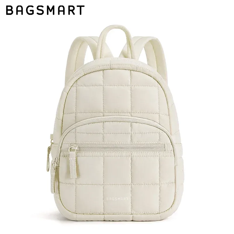 bagsmart petits sacs à dos femmes mignon fille collège livre sac multi-fonction mini sac à dos pour loisirs voyage simple femme sac à dos