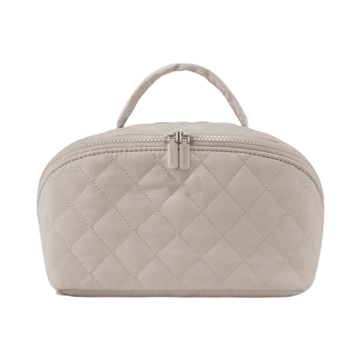 sac à cosmétiques portable de grande capacité, organisateur de toilette de voyage étanche avec poignée pour femmes