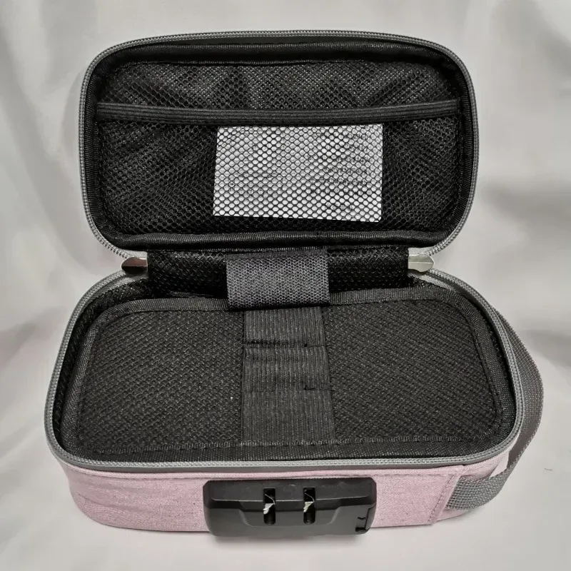 Nouveau sac de rangement avec serrure à combinaison, étui de rangement de voyage Portable pour hommes/femmes, boîte de maquillage verrouillable, sacs à main de toilette de beauté