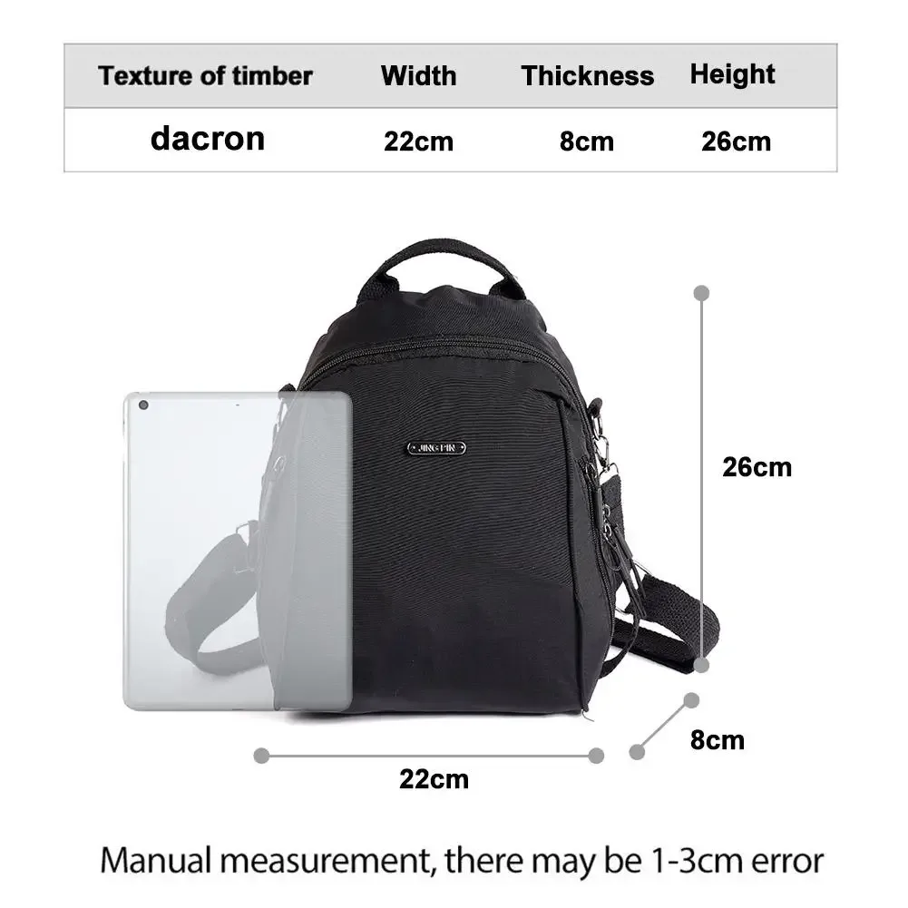 sac à dos décontracté pour femmes et filles, sac d'école en tissu oxford pour collégiennes, sac à dos de voyage coréen