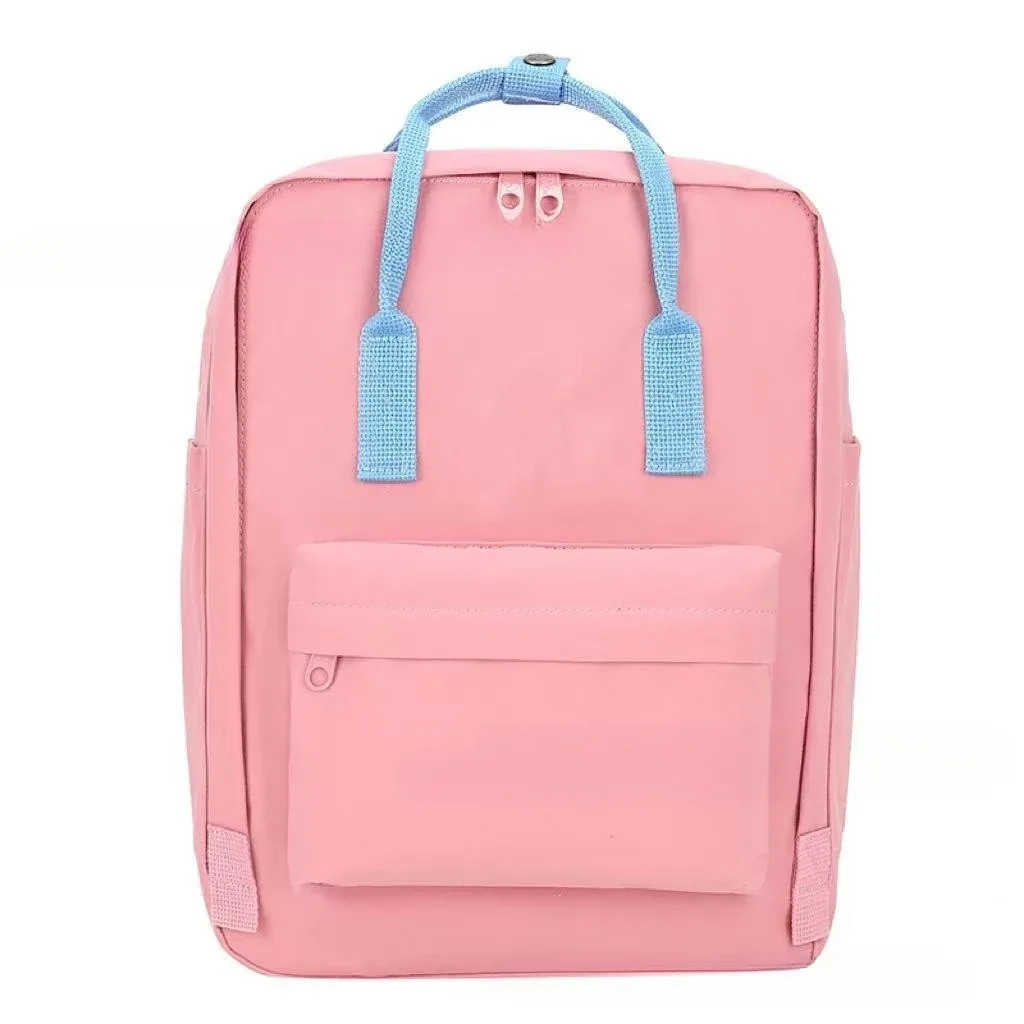 sac à dos en toile de grande capacité, sac d'école pour étudiants, sac à dos léger pour ordinateur portable, sac de voyage décontracté pour hommes et femmes