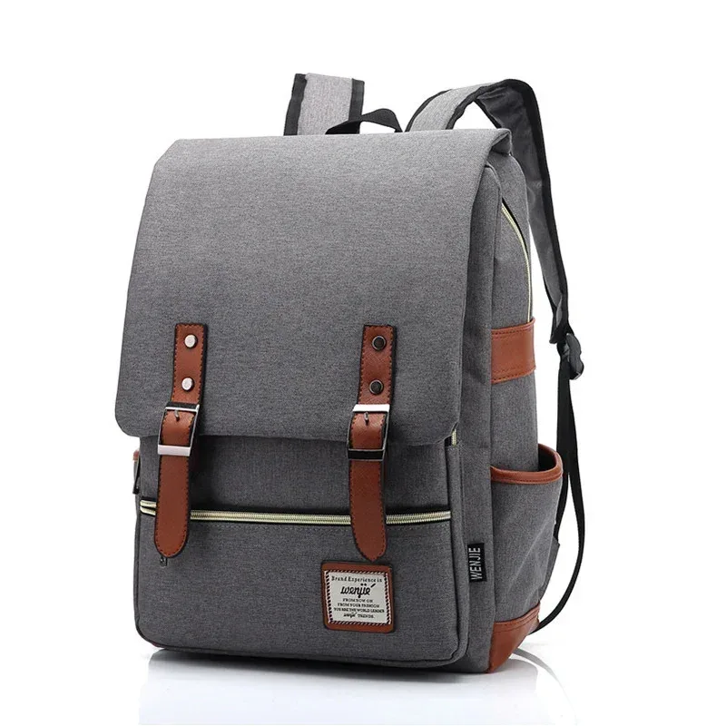 vintage unisexe oxford sacs à dos imperméables grande capacité hommes toile sac de voyage femmes étudiants livres scolaires sac à dos pour ordinateur portable