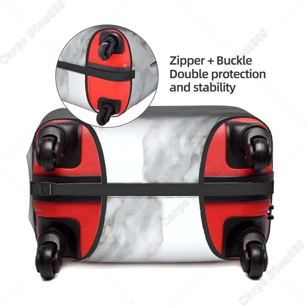 juste de valise florale libellules, d343-verde, housse de protection pour bagages, bagages de voyage, housses de bagages d'aéroport, convient à 18 "-32"