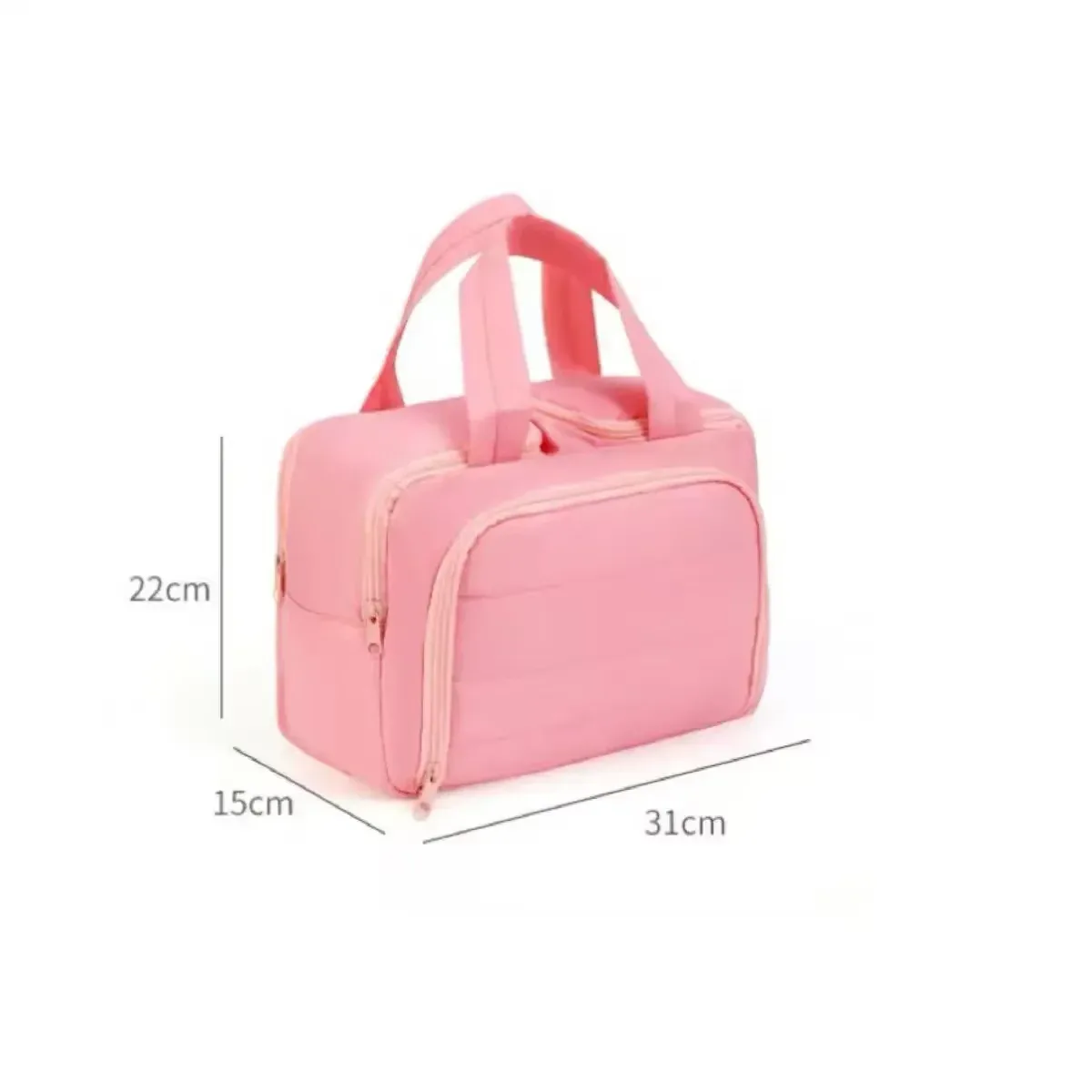 grande trousse de toilette femme grande capacité, sac de voyage imperméable pour cosmétiques, organisateur de maquillage et articles de toilette avec compartiments pour douche