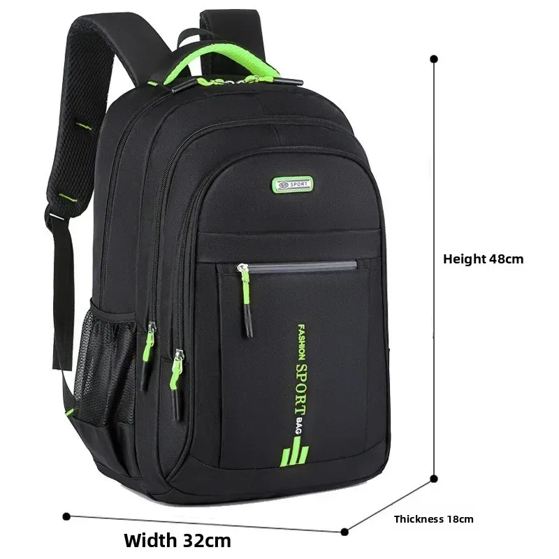 sac à dos pour ordinateur portable oxford durable pour homme, imperméable, pour le travail, les voyages, le lycée