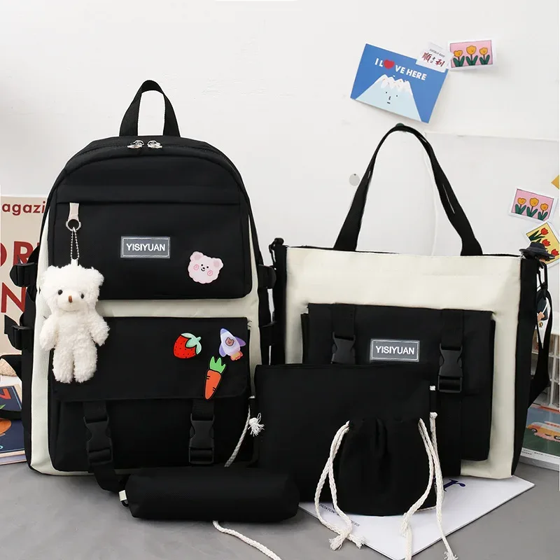 nouveau sac à dos scolaire fille loisirs grande capacité léger imperméable pour étudiants du cm2 au lycée cadeaux enfants mochilas