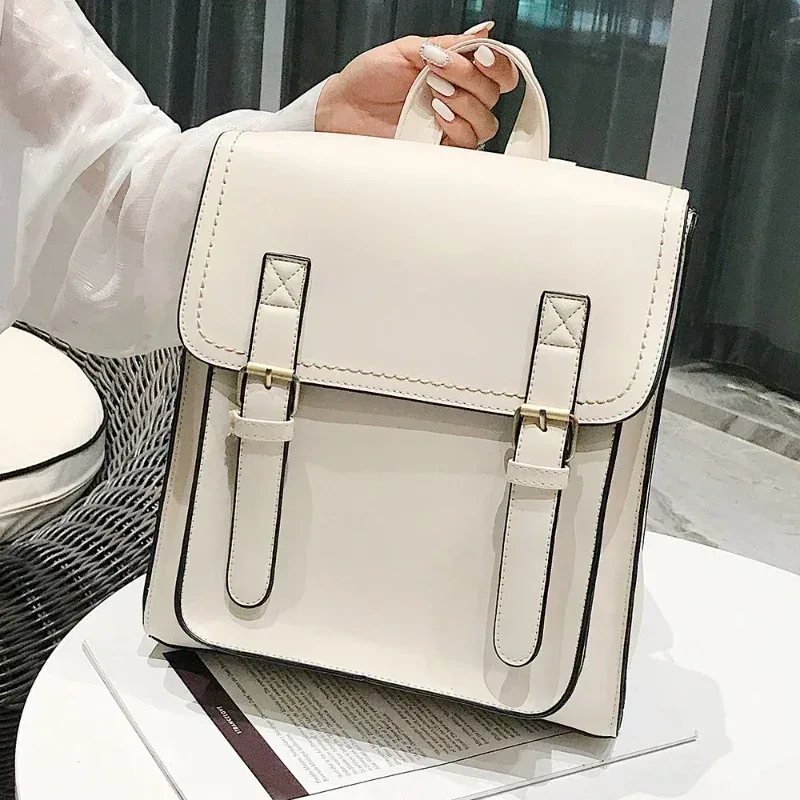 nouveau solide doux compartiment intérieur sacs à dos 2026 offre spéciale décontracté rabat poche sacs pour femmes intérieur fermeture éclair poche sacs à dos