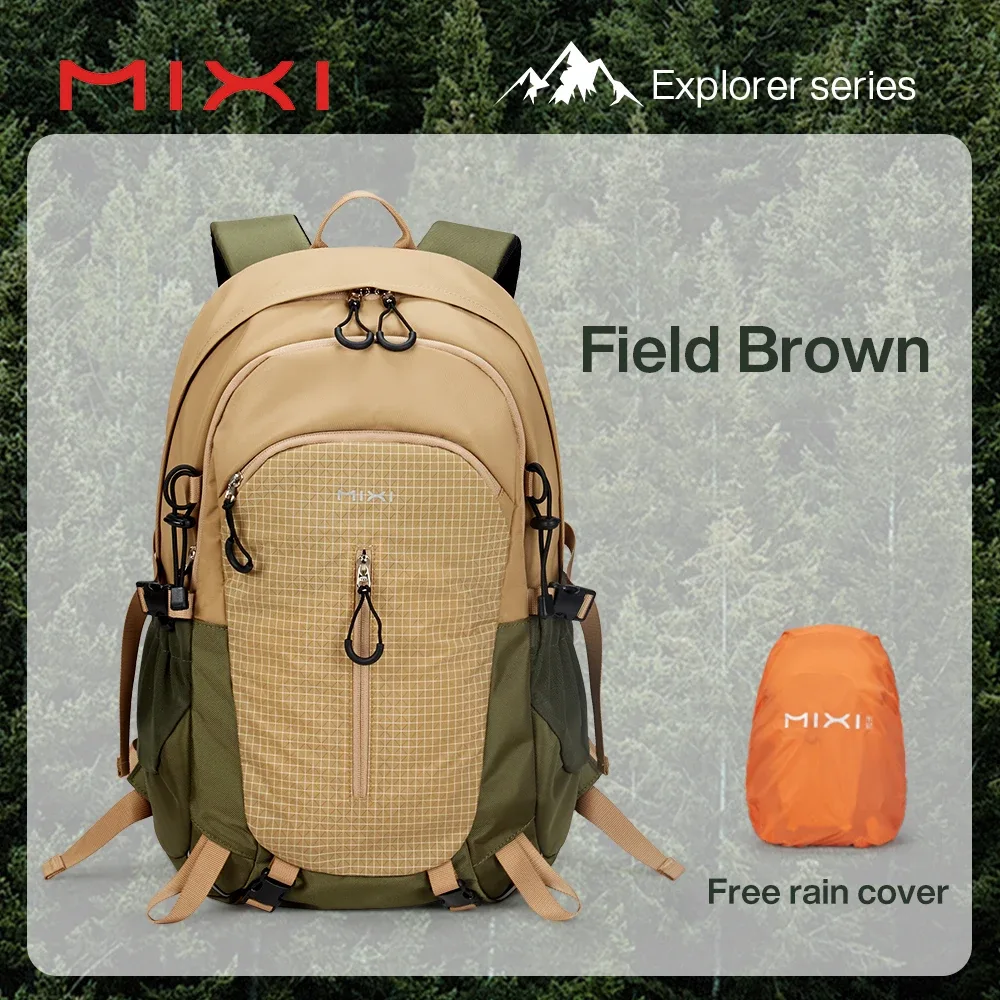 sac à dos imperméable mixi sports pour activités de plein air, grande capacité, léger, décontracté, pour la randonnée et l'alpinisme, m5262