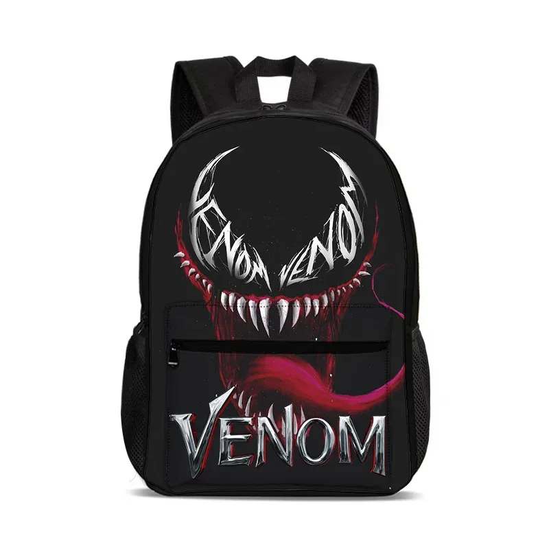 sac à dos venom school de grande capacité, sac à dos d'école à la mode, cadeau pour enfants, pratique et multifonctionnel